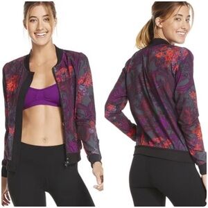 Fabletics Ithaca Jacket Womens Romantic Print